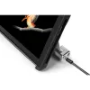 Kensington Keyed Cable Lock for Surface Pro and Surface Go, 1.8 m, Kensington, Key, Carbon steel, Black, Silver