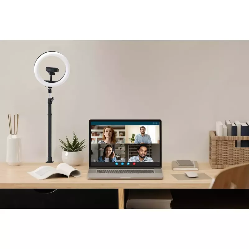 Desktop Microphone Stand Kensington A1000 Telescoping C-Clamp Stand Black