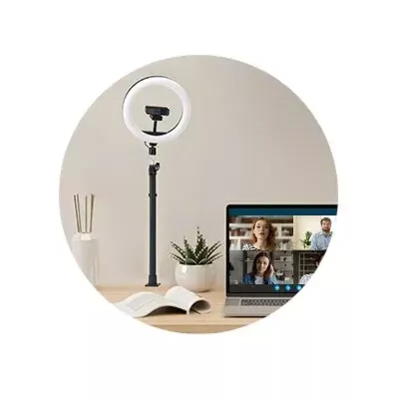 Desktop Microphone Stand Kensington A1000 Telescoping C-Clamp Stand Black