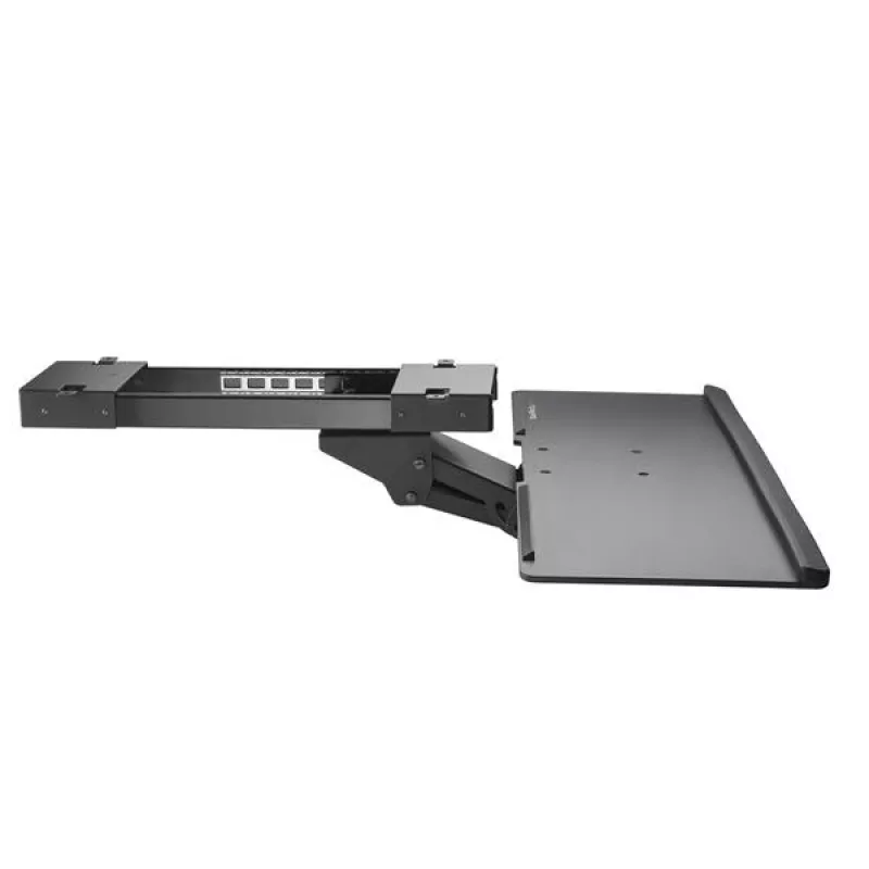StarTech.com Under-Desk Keyboard Tray - Adjustable Ergonomic Drawer with Tilt, Swivel & Height Adjustment - 26.4 inch Wide
