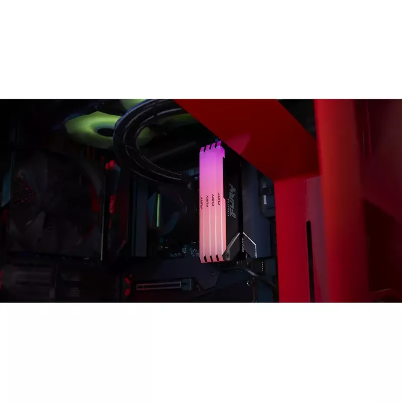 Kingston Technology FURY Beast 128GB 3600MT/s DDR4 CL18 DIMM (Kit of 4) RGB