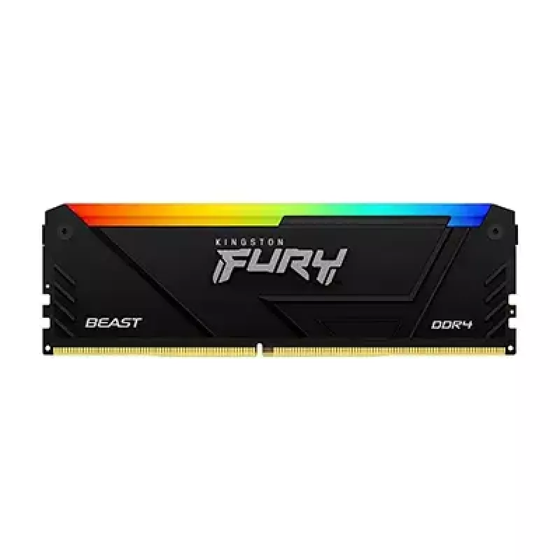 Kingston Technology FURY Beast 128GB 3600MT/s DDR4 CL18 DIMM (Kit of 4) RGB