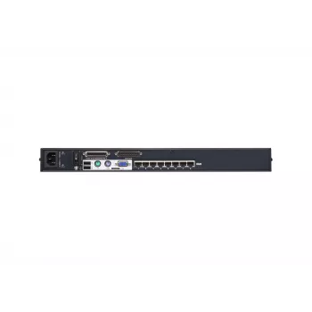 ATEN 8-Port Cat 5e/6 KVM Switch, 1920 x 1200 pixels, Ethernet LAN, WUXGA, 5.1 W, Black