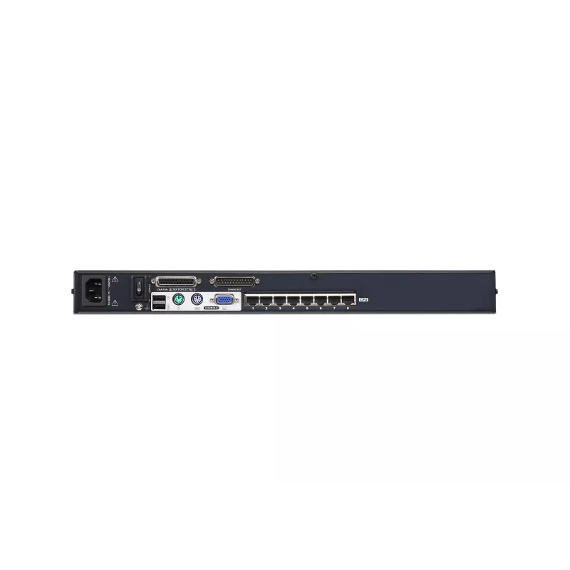 ATEN 8-Port Cat 5e/6 KVM Switch, 1920 x 1200 pixels, Ethernet LAN, WUXGA, 5.1 W, Black
