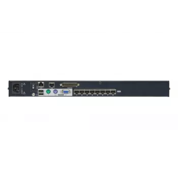 ATEN 8-Port CAT5e/6 KVM Over IP Switch, 1920 x 1200 pixels, Ethernet LAN, WUXGA, 8.7 W, Black