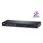 ATEN 16-Port CAT5e/6 KVM Over IP Switch, 1920 x 1200 pixels, Ethernet LAN, WUXGA, 8.9 W, Black
