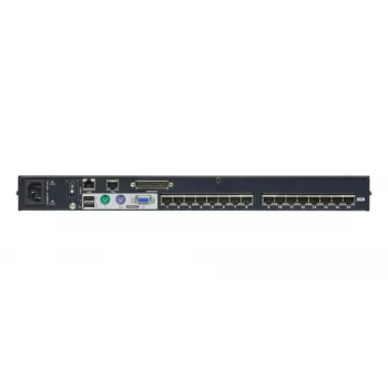 ATEN 16-Port CAT5e/6 KVM Over IP Switch, 1920 x 1200 pixels, Ethernet LAN, WUXGA, 8.9 W, Black