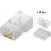 Microconnect KON503-50 wire connector RJ45 Transparent
