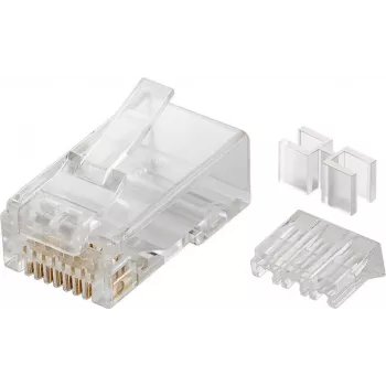 Microconnect KON505-10 wire connector RJ45 Translucent