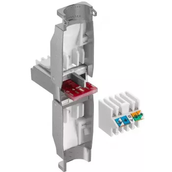 Microconnect KON522TL wire connector RJ45 Silver
