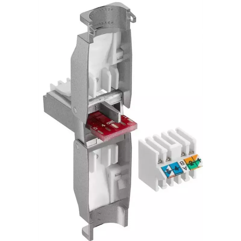 Microconnect KON522TL wire connector RJ45 Silver
