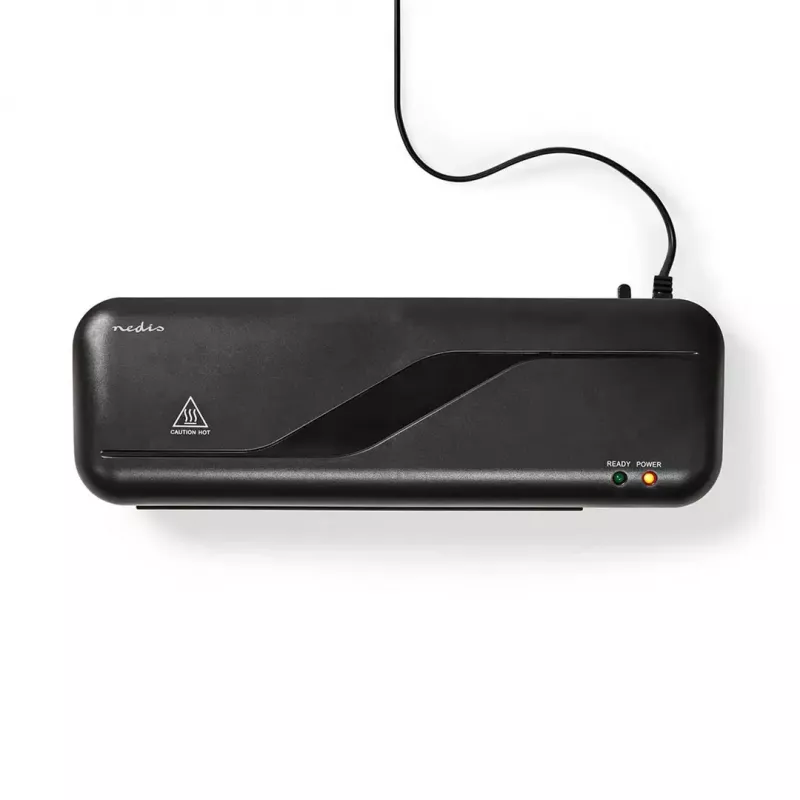 Laminator Nedis LAMI112BK4 hot laminator, 230 mm/min, black