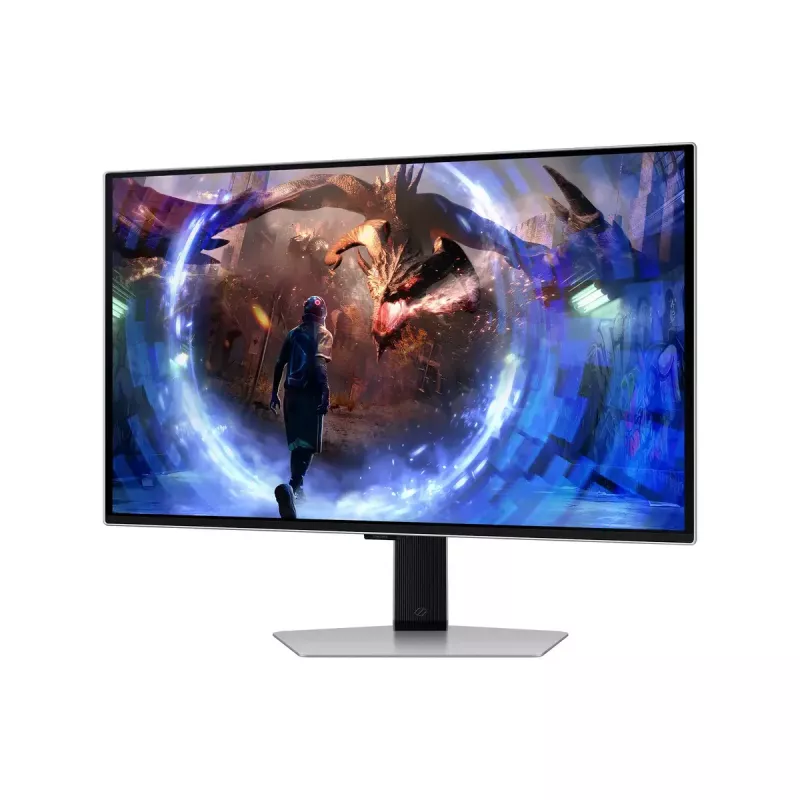 27 inch OLED monitor Samsung G60SD LS27DG602SUXEN — 2560x1440 QHD, 0.03 ms, 178° viewing, USB 3.2 hub, VESA, silver