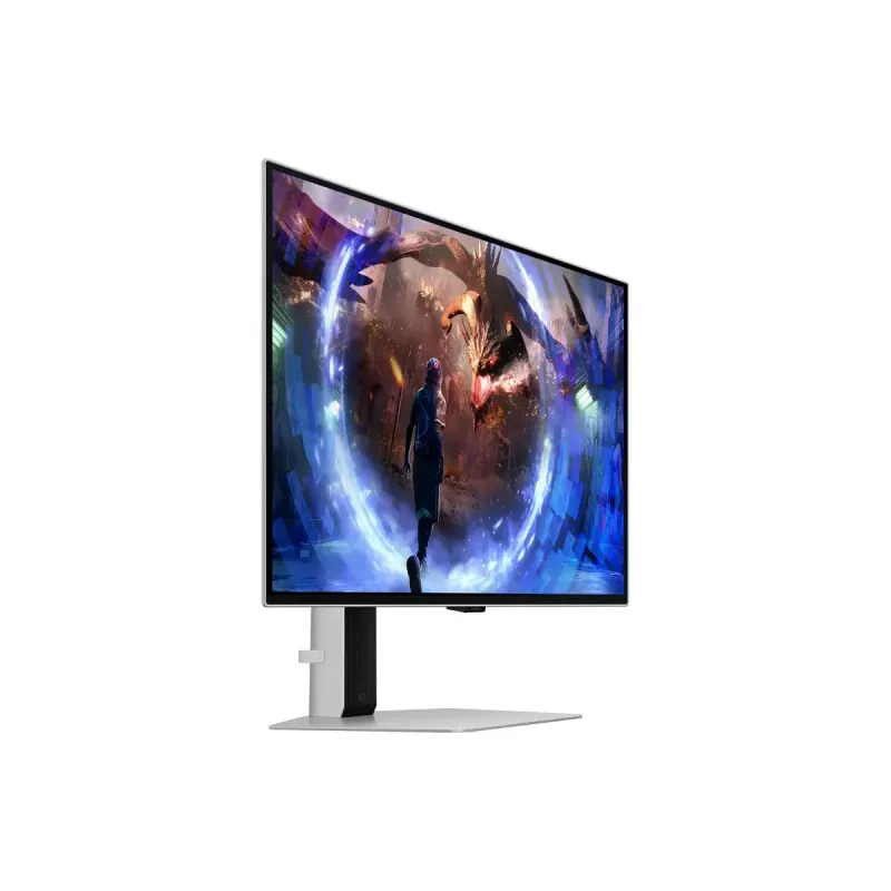 27 inch OLED monitor Samsung G60SD LS27DG602SUXEN — 2560x1440 QHD, 0.03 ms, 178° viewing, USB 3.2 hub, VESA, silver