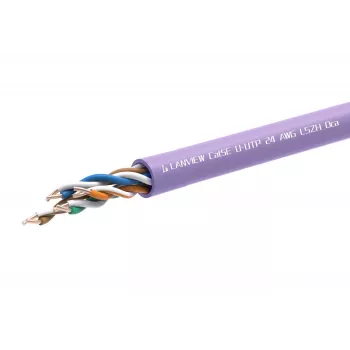 Networking cable Lanview LVN122152 RJ45 Cat5e 305 m Purple