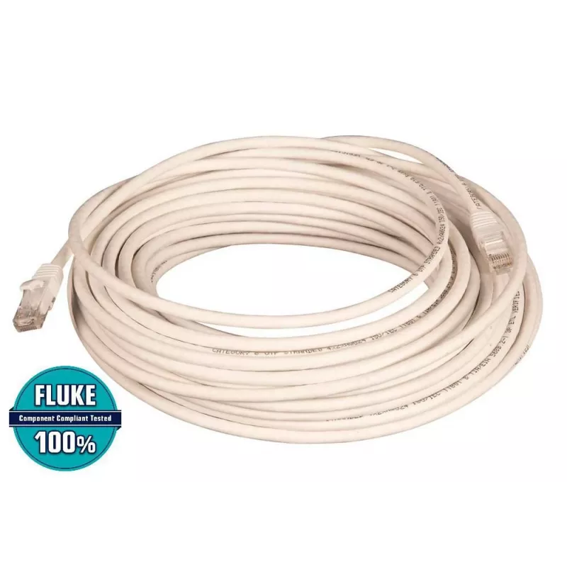 Lanview LVN147145 networking cable White 20 m Cat6 U/UTP (UTP)