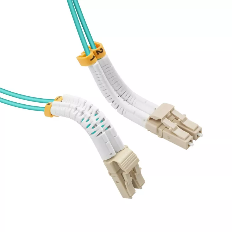 Lanview LVO231301-FLEX InfiniBand/fibre optic cable 2 m LC LC/LC Aqua colour