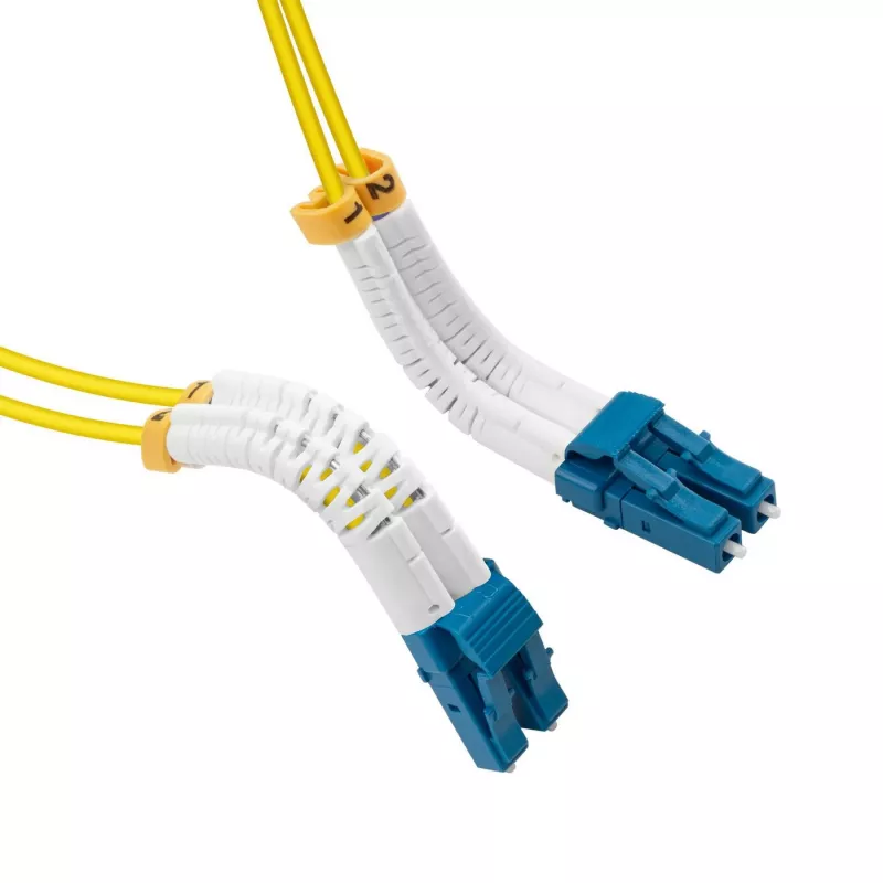 Lanview LVO2314005-FLEX InfiniBand/fibre optic cable 0.5 m LC LC/LC Yellow