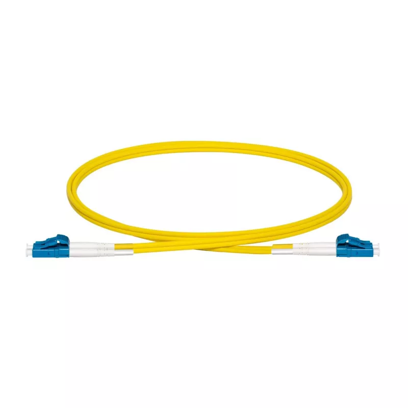 Lanview LVO231407 InfiniBand/fibre optic cable 2 m 2x LC Yellow