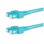 Lanview LVO231476 InfiniBand/fibre optic cable 10 m 2x SC Aqua colour