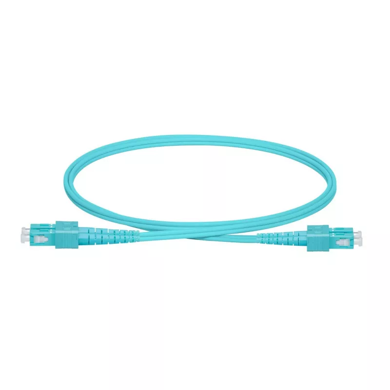 Lanview LVO231476 InfiniBand/fibre optic cable 10 m 2x SC Aqua colour
