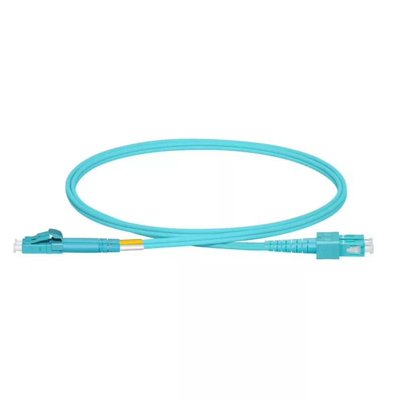 Lanview LVO231477 InfiniBand/fibre optic cable 1 m 2x LC 2x SC Aqua colour