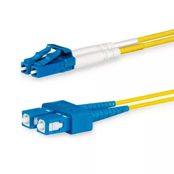 Lanview LVO231492 InfiniBand/fibre optic cable 2 m 2x LC 2x SC Yellow