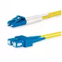 Lanview LVO231492 InfiniBand/fibre optic cable 2 m 2x LC 2x SC Yellow