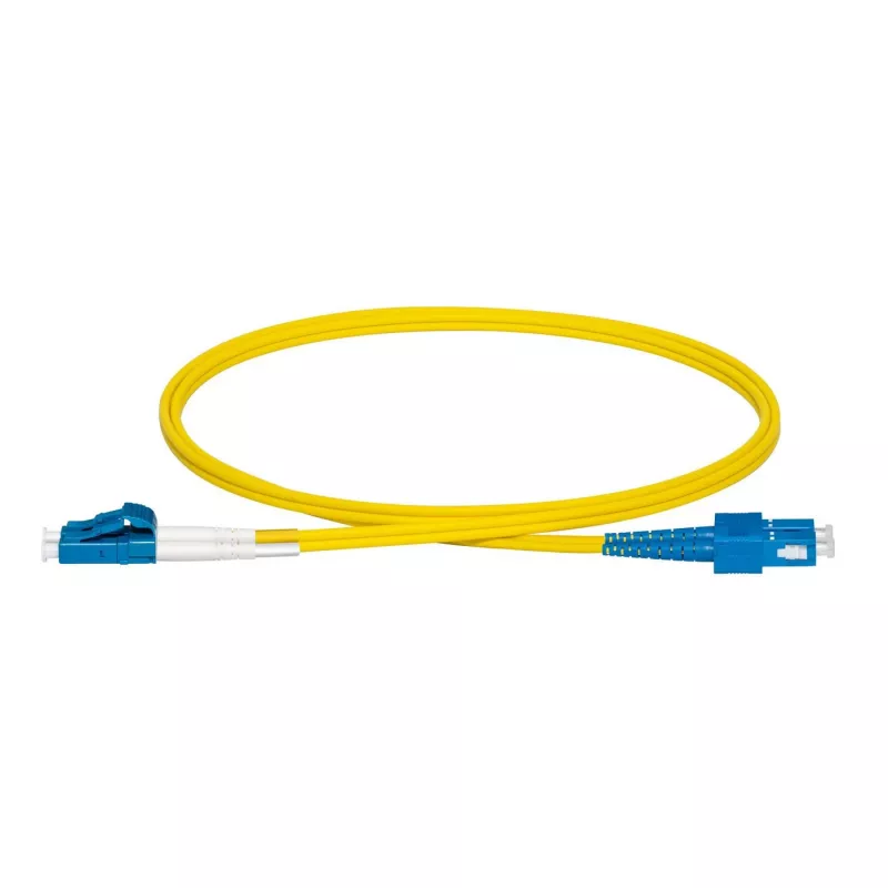 Lanview LVO231494 InfiniBand/fibre optic cable 5 m 2x LC 2x SC Yellow