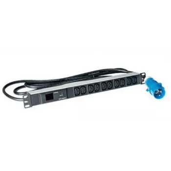 Lanview LVR261877 power distribution unit (PDU) 10 AC outlet(s) 1U Black