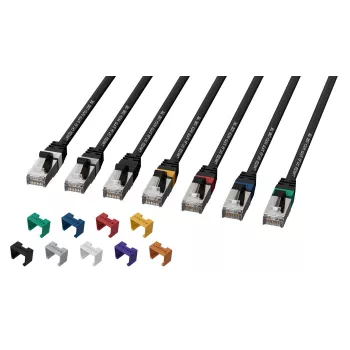 Lanview LV-SFTP6A20B networking cable Black 20 m S/FTP (S-STP)