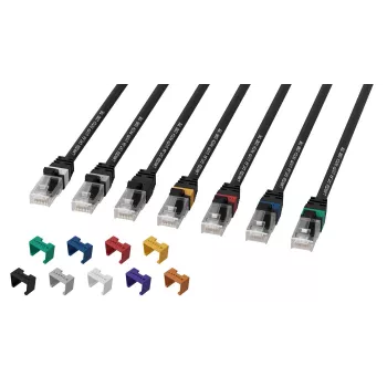 Lanview LV-UTP6A05B networking cable Black 5 m S/FTP (S-STP)