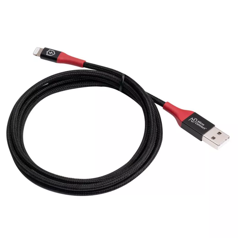 Microconnect MC-ALIGHTNING-SC lightning cable 1.5 m Black