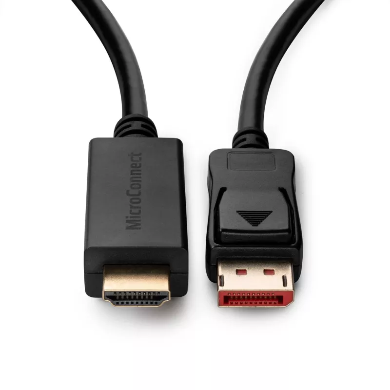 Microconnect MC-DP-HDMI-3004K video cable adapter 3 m DisplayPort Black