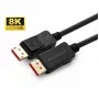 Microconnect MC-DP-MMG-050V1.4 DisplayPort cable 0.5 m Black