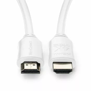 HDMI cable Microconnect MC-HDM19190.5V2.0WH 0.5 m HDMI Type A Male Male 18 Gbit/s