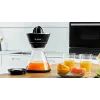 Citrus Press Bosch MCP72GPB — electric citrus juicer, stainless steel, 1 L juice container, black