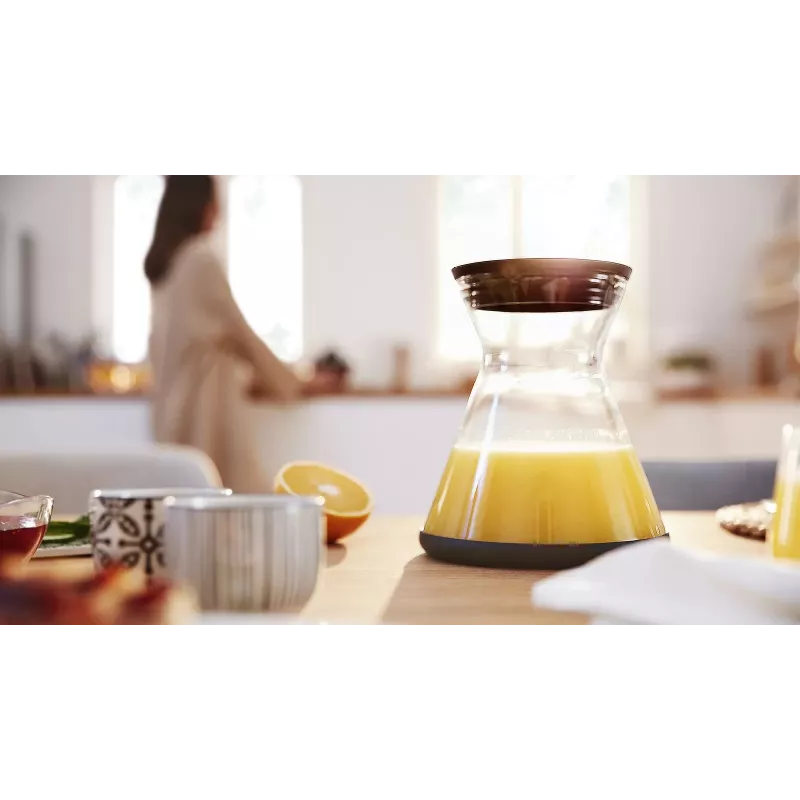 Citrus Press Bosch MCP72GPB — electric citrus juicer, stainless steel, 1 L juice container, black