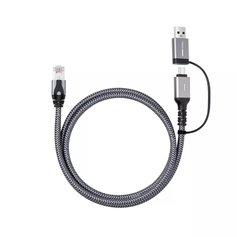 Microconnect CAT6 FTP to USB A-C adapter cable, 1 meter