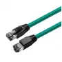Microconnect MC-SFTP802G networking cable Green 2 m Cat8.1 S/FTP (S-STP)