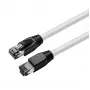 Microconnect MC-SFTP802W networking cable White 2 m Cat8.1 S/FTP (S-STP)