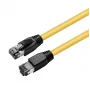 Microconnect MC-SFTP805Y networking cable Yellow 5 m Cat8.1 S/FTP (S-STP)
