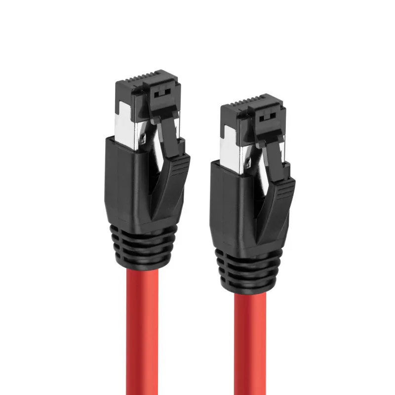 Microconnect MC-SFTP8075R networking cable Red 7.5 m Cat8.1 S/FTP (S-STP)