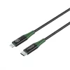 Microconnect MC-SMART USB C-L-1 lightning cable 1 m Black, Green
