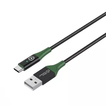 Microconnect MC-SMART USB-A-C-01 USB cable USB 2.0 1 m USB A USB C Black, Green