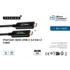 Microconnect MC-USB3.1C15OP USB cable USB 3.2 Gen 2 (3.1 Gen 2) 15 m USB C Black