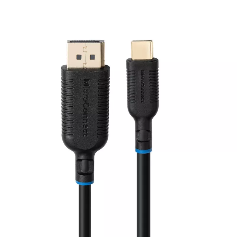 Video Cable Adapter MicroConnect MC-USBCDP05 0.5m USB Type-C to DisplayPort Black