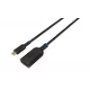 Video Cable Adapter Microconnect MC-USBCDP-A 0.2m USB Type-C to DisplayPort Black