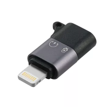 Cable gender changer Microconnect MC-USBCLIGHT USB C to Lightning Silver