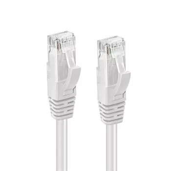 Microconnect MC-UTP6A0025W networking cable White 0.25 m Cat6a U/UTP (UTP)